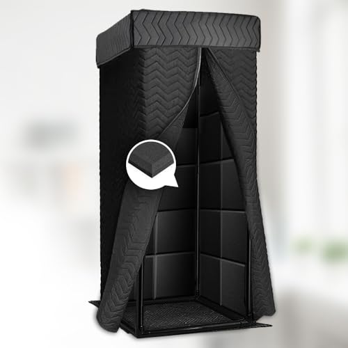 Arrowzoom Portable Vocal Booth Black KK1250