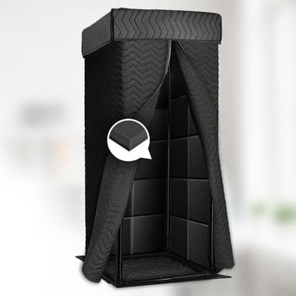 Arrowzoom Portable Vocal Booth Black KK1250