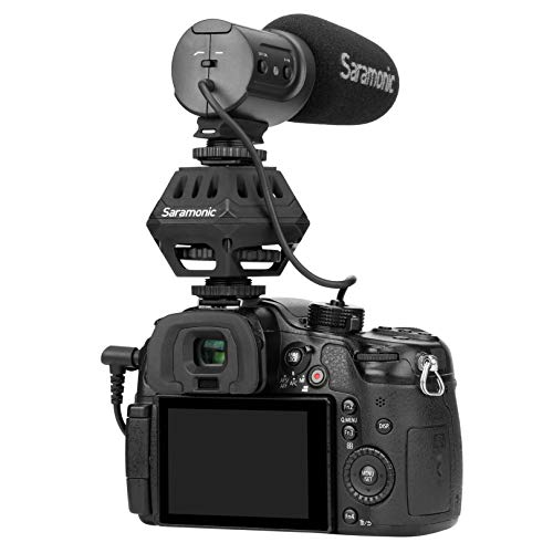 Saramonic Professional Universal Shock Mount for Shotgun Microphones 0.59-1.22” (15-31mm) in Diameter to Mount on 15mm Rods for Camera Rigs and Cages (SR-SMC11)