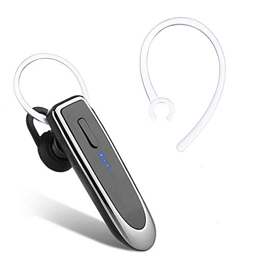 Replacement Earbuds 3 Piece Medium Ear Gels Tips w/Clear Ear Hook for Voyager Edge Wireless Bluetooth, Set of 4 - Clear