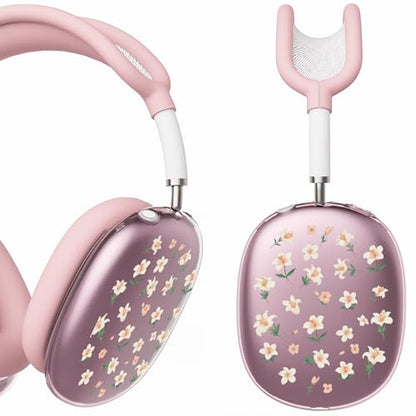 for AirPods Max Headphones Flower Ear Covers for AirPods Max 2 - color: Flower A/Pink