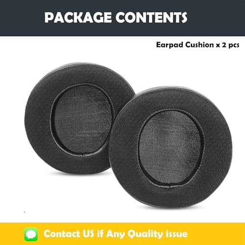 AW510H Earpads Cushion for AW310H/AW510H/7.1 PC Gaming Headsets Ear Covers with Cooling Gel Layer and Memory Foam