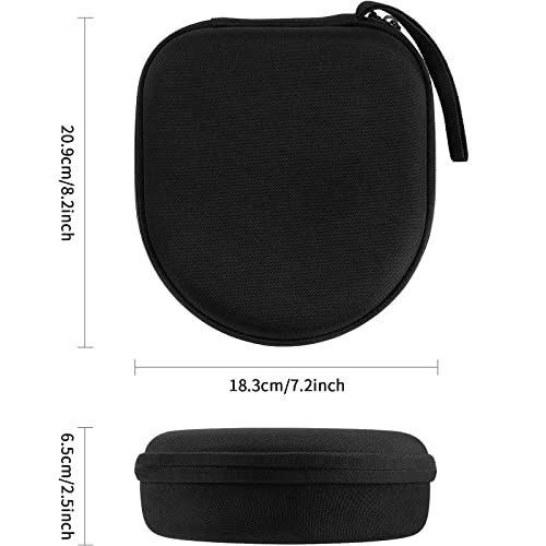 Yinke Hard Case for Sony WH-CH510 /JBL Tune 510BT Headphone, Travel Protective Cover Storage Bag (Black - color: Black