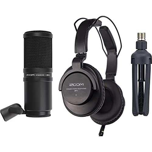 Rode RODECaster Pro II Audio Production Studio Bundle with 2x Zoom ZDM-1 Podcast Mic Packs, StreamEye Adjustable Boom Arms, 32GB microSD Card and StreamEye Polishing Cloth