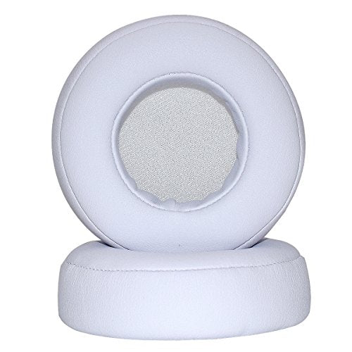 Alitutumao Replacement Earpads Ear Cushions Ear Cups Repair Parts for Monster Beats by Dr. Dre Pro Detox Headphones Memory Foam Ear Pads (White Earpads) - color: White Earpads