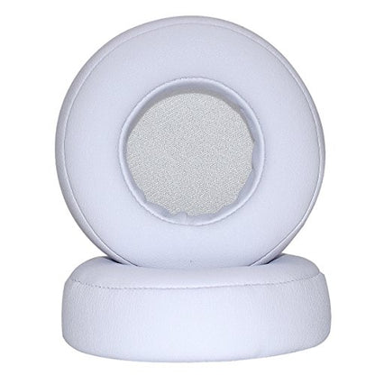 Alitutumao Replacement Earpads Ear Cushions Ear Cups Repair Parts for Monster Beats by Dr. Dre Pro Detox Headphones Memory Foam Ear Pads (White Earpads) - color: White Earpads