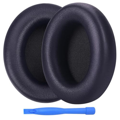 Ear Pads Replacement for Beats Studio Pro Wireless Noise Cancelling Headphones by MMOBIEL – Memory Foam and Protein PU Ear Pad Cushions – Noise Isolation Earpads Replacement – Blue - color: Blue
