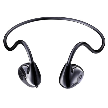 Open Ear Earbuds Air Conduction Headset Wireless Bluetooth Sport Headphones with Mic Earphone Lightweight Painless Wearing Sweatproof Earpiece Stereo Earphone for Running Hiking Bicycling-Black - color: Air Conduction Headphone F805 Black