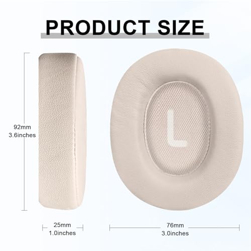 Replacement Ear Pads for JBL Tune 700(700BT)/710(710BT)/720(720BT)/750(750BT,750BTNC)/760(760NC)/770(770NC) Headphones, Headset Ear Cushions, Headset Earpads, Ear Cups Cover (Pink) - color: Pink