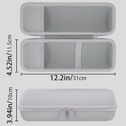 co2CREA Hard Case for Sony ULT Field 1 Bluetooth Compact Speaker, White | Portable Travel Bag Replacement with Detachable Shoulder Strap and Handle, Shockproof EVA Shell and Soft Lining - color: White Case, style: Case for Sony ULT Field 1