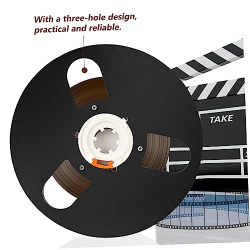 KICHOUSE Audio Take up Reel Aluminum Alloy Empty Tape Reel Recorder Accessory Low Noise High Output for Recording