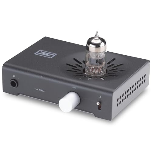 Schiit Vali 3 Beautiful Tube Hybrid Headphone Amp and Preamp - Black - color: Black