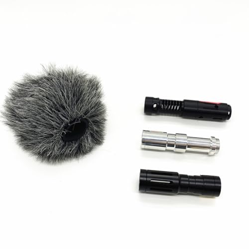 BESTonZON Mic Furry Windscreen Cover for Camera Microphones High-performance Accessory for and Smartphone Use Easy to Install Sound Absorption