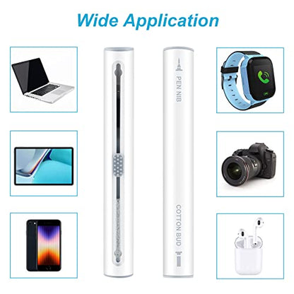 Airpod Cleaner Kit for Airpods Pro 1 2 3 | Portable ear wax cleaner with soft brush fits AirPods, earbuds and phone charging ports