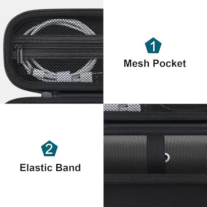 Canboc Carrying Case for Beats Pill Portable Bluetooth Speaker, Matte Black