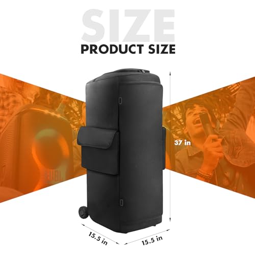 Protective Cover Case Compatible with JBL PartyBox 720 | Water-Resistant Carrying Case with Storage Bag, Splashproof Dustproof Portable Cover for Party Box 720 Speakers - size: For JBL partybox 720