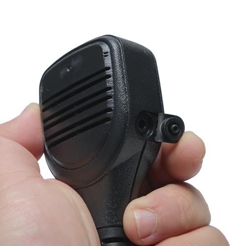 SL300 Mic with 3.5mm Audio Jack for SL3500e SL1K TLK110 2Way Radios | Compatible with Motorola TLK100 SL7550 SL7550e SL7580e SL7590e SL4000 SL1M Walkie Talkie