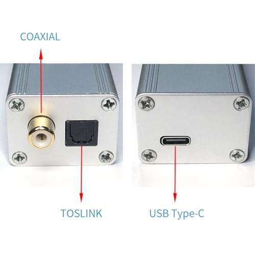 DSD TECH SH-AU01A USB to TOSLINK Coaxial Optical Audio Adapter