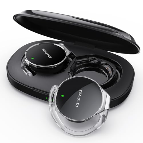 Wireless Bluetooth 5.4 Over-Ear Headphones with Ear Hook Clip-On Ear Design