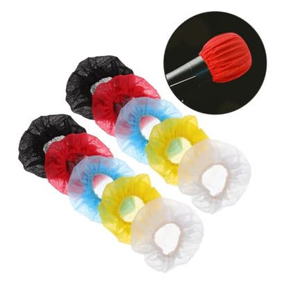 jojofuny 100pcs Disposable Microphone Covers Non Woven Protective Caps for Karaoke Recording Studio Speech Versatile Mic Cover Replacement for Various Occasions