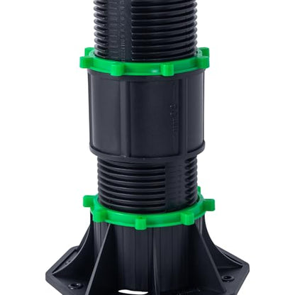 8 Pack Adjustable Deck Support Pedestal, Pedestal Extenders, Deck Leveler Lift Pedestal - size: Pedestal Extenders