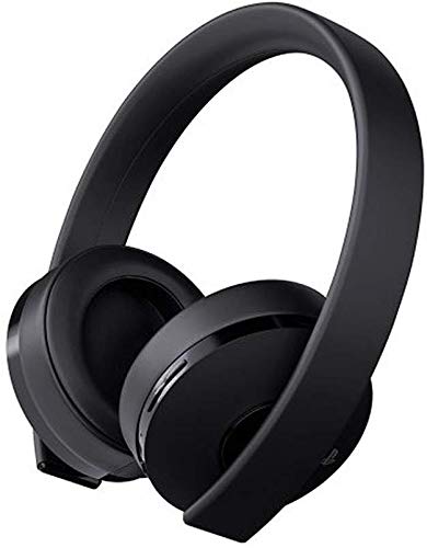 Sony Playstation Gold Wireless Headset 7.1 Surround Sound PS4 New Version 2018 1st Party Sony Refurbished (Renewed) | Renewed