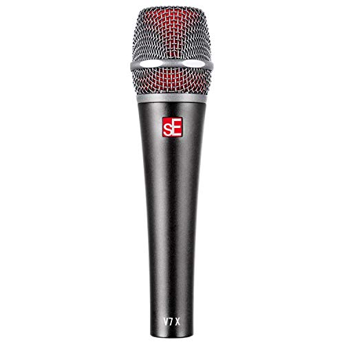 sE Electronics V7x Supercardioid Dynamic Instrument Microphone with 2 XLR Cables