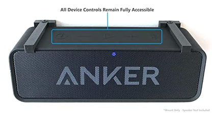 Wall Mount for Anker Soundcore Portable Bluetooth Speaker - No Drill!