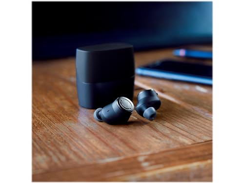 Audio-Technica ATH-ANC300TW QuietPoint Wireless Active Noise-Cancelling in-Ear Headphones, Black