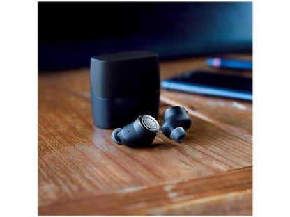 Audio-Technica ATH-ANC300TW QuietPoint Wireless Active Noise-Cancelling in-Ear Headphones, Black