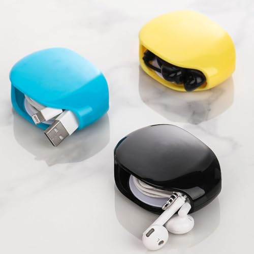 Automatic Retractable Cable for Charging Wires, Earphones | Metal Case | Travel & Home Use