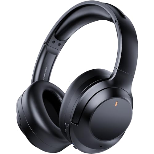 Upgraded Pro‑level Hybrid Active Noise Cancelling Headphones, HD Sound & Big Bass, 2X Softer Comfort, Long ANC Playtime, Wireless Over-Ear Bluetooth Headphones Perfect for Home Office|Travel|Pair - color: Black