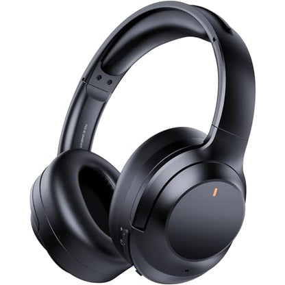 Upgraded Pro‑level Hybrid Active Noise Cancelling Headphones, HD Sound & Big Bass, 2X Softer Comfort, Long ANC Playtime, Wireless Over-Ear Bluetooth Headphones Perfect for Home Office|Travel|Pair - color: Black