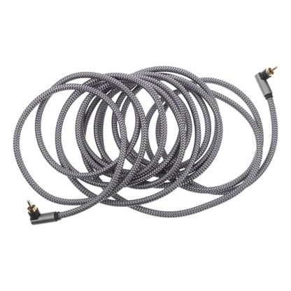 KOMBIUDA HiFi Digital Coaxial Audio Cable with Dual Shielded Cord and Connector High Fidelity Sound Transmission for Home Theater Sound Systems Tvs and Plug and Play Reliable Audio