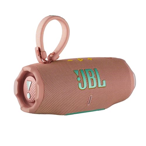 JBL Charge 6 Portable Bluetooth Speaker (Pink) | IP68 Waterproof, DustProof, and DropProof, Outdoor Wireless Audio |28Hrs Playtime + Travel Case Bundle - color: Pink