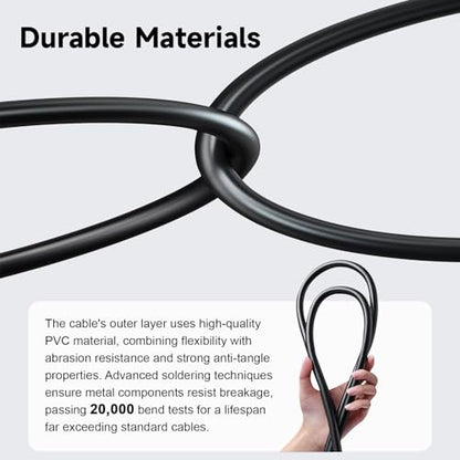 Arctis Nova 3 Cable Compatible with SteelSeries New Arctis Nova 3 Multi-Platform Gaming Headset, USB-C to 3.5mm Gaming Headphone Cable for PC, PS4, Xbox One, Mac, Smartphones, Tablets, 4.9ft
