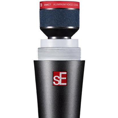 sE Electronics V7 Supercardioid Dynamic Vocal Microphone Bundle with On-Stage MS7701B Euro Boom Tripod Stand and 20-Foot Balanced XLR Cable