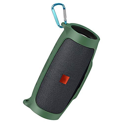 Silicone Case Skin Protective Sleeve Cover Shell for JBL Charge Essential Bluetooth Speaker - color: green