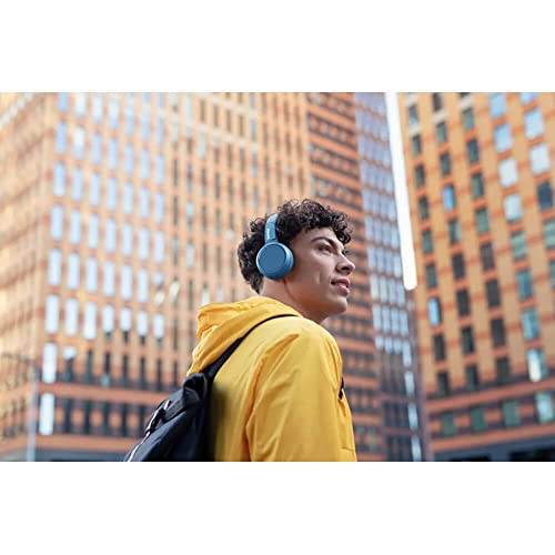 PHILIPS TAH4205 Wireless On-Ear Headphones (Blue) - color: Blue