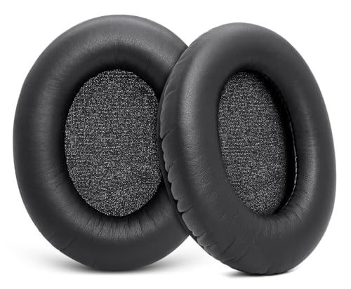 GVOEARS Premium Replacement Ear Pads for HyperX Cloud 1/2/3/Pro - Black | Also for Core/Alpha/Alpha S/Alpha Pro/Flight/Flight S/Stinger, CloudX Stinger Headset & More