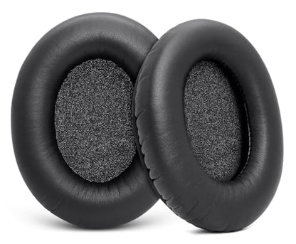 GVOEARS Premium Replacement Ear Pads for HyperX Cloud 1/2/3/Pro - Black | Also for Core/Alpha/Alpha S/Alpha Pro/Flight/Flight S/Stinger, CloudX Stinger Headset & More