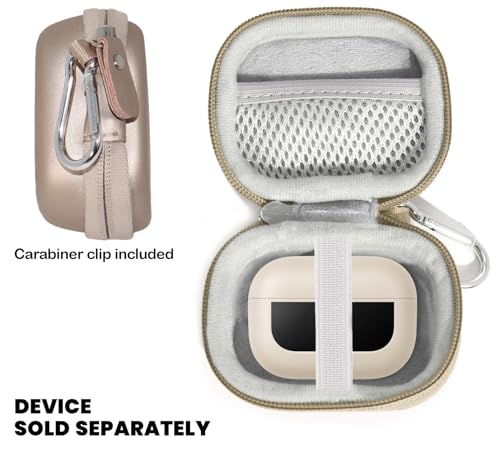 Earbuds Case for TOZO OpenEarRing True Open Ear Earbuds (Gold) - color: Gold