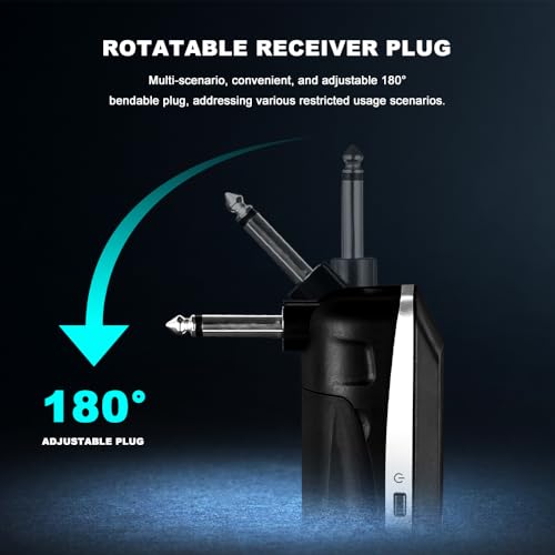 BOMGE Wireless Microphone, Professional Dual Handheld Rechargeable Wireless Microphones, 656FT Range Receiving, Less Latency Karaoke Microphone for Singing, Speech, Party (G86-2ch)