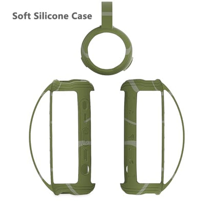 JCHPINE Silicone Cover Case for JBL Flip 6 Portable Bluetooth Speaker - color: Camo