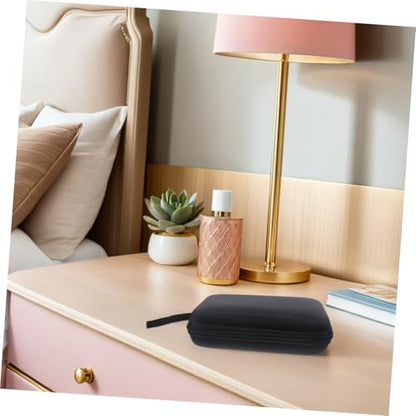 2pcs Portable Eva Hard Shell Storage Case for Blood Earbuds Weather Resistant Design Compact Organizer for Travel Trips