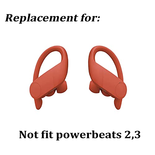 Replacement Eartips Silicone Earbuds Buds Set for Powerbeats Pro Beats Wireless Earphone Headphones,4 Pair (Red) - color: Red