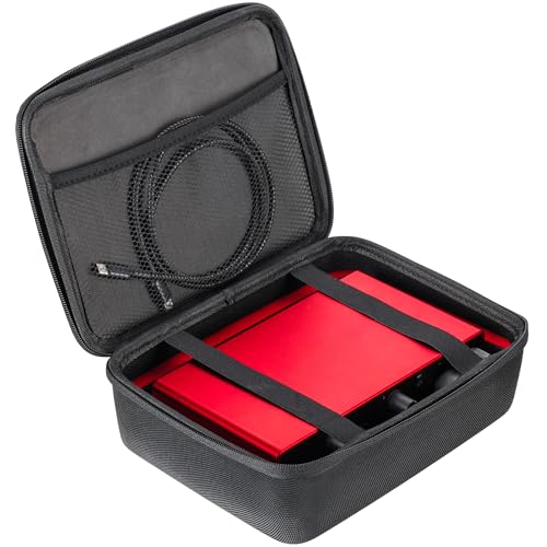 Case for Audio Interface – Compatible with Focusrite Scarlett 2i2/2i4/4i4, UA Volt 176/2, M-Audio M-Track, MOTU M2, Komplete Audio, Arturia MiniFuse – Durable Shockproof Travel Storage Bag - size: Large