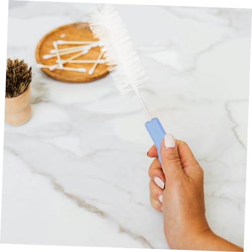 Outanaya 5pcs Hearing Aid Cleaning Brush Bristle Ear Cleaning Brush for Earwax Removal for Adults Headphone Cleaner