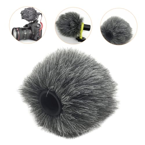 Mic Furry Windscreen Camera Microphone Accessory Windproof Furry Cover Protection