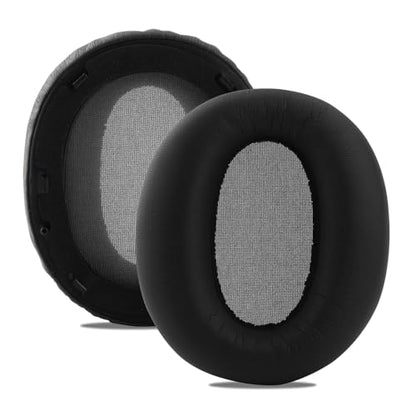 W820NB Ear Pads Replacement Ear Pads Cushions Compatible with Edifier W820NB Headphone Softer Protein Leather Earmuffs Memory Foam Earpads Ear Cups Cover Repair Parts - Gray - color: Black